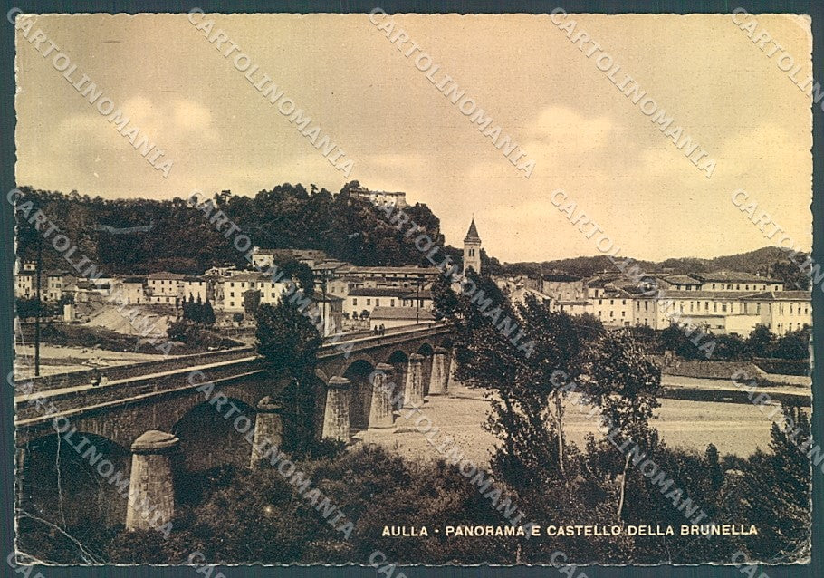 Massa Aulla Ponte Castello della Brunella FG cartolina JK5494 – fronte