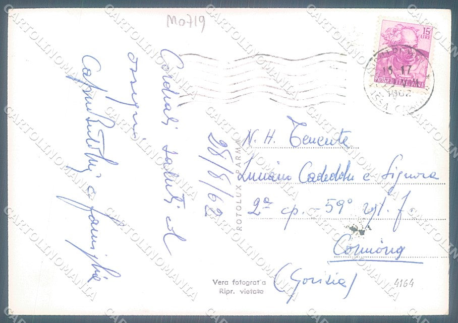 Massa Pontremoli Foto FG cartolina JK5498 – retro