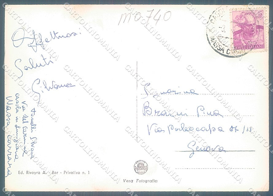 Massa Casola Foto FG cartolina JK5513 – retro