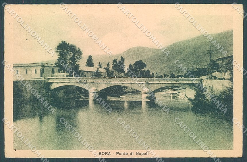 Frosinone Sora Ponte di Napoli cartolina JK5526 – fronte