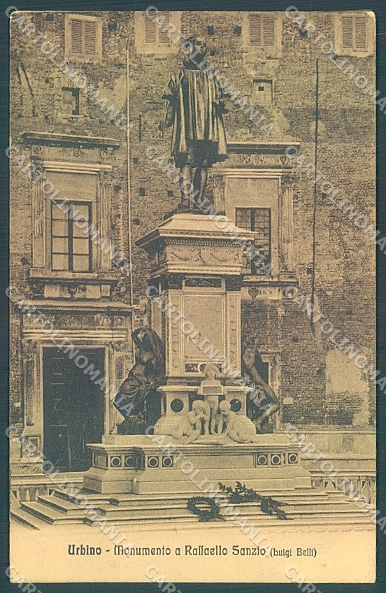 Urbino Città Monumento Raffaello Sanzio cartolina JK5527 – fronte