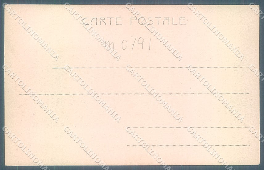 Pesaro Urbino Fano Palazzo Malatesta Alterocca 1596 cartolina JK5529 – retro