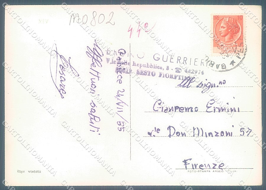 Pesaro Urbino Gabicce Mare PIEGHINA ANGOLO Foto FG cartolina JK5533 – retro
