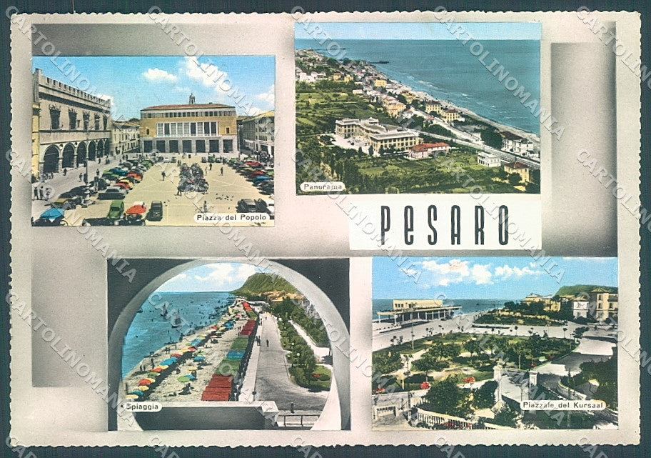 Pesaro Città Foto FG cartolina JK5536 – fronte
