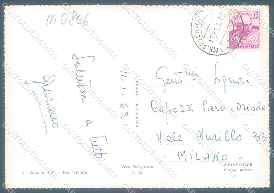 Pesaro Città Foto FG cartolina JK5536 – retro