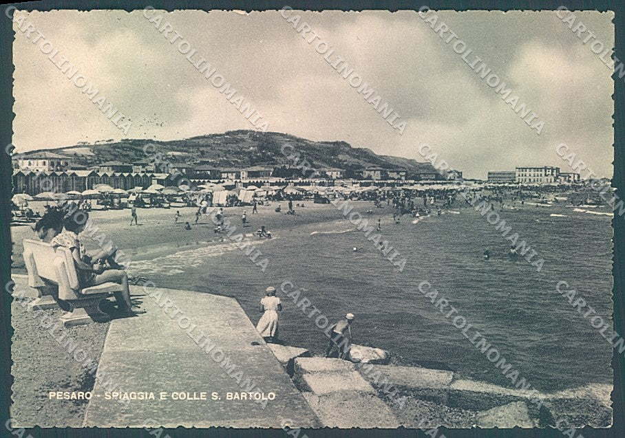 Pesaro Città Spiaggia FG cartolina JK5538 – fronte