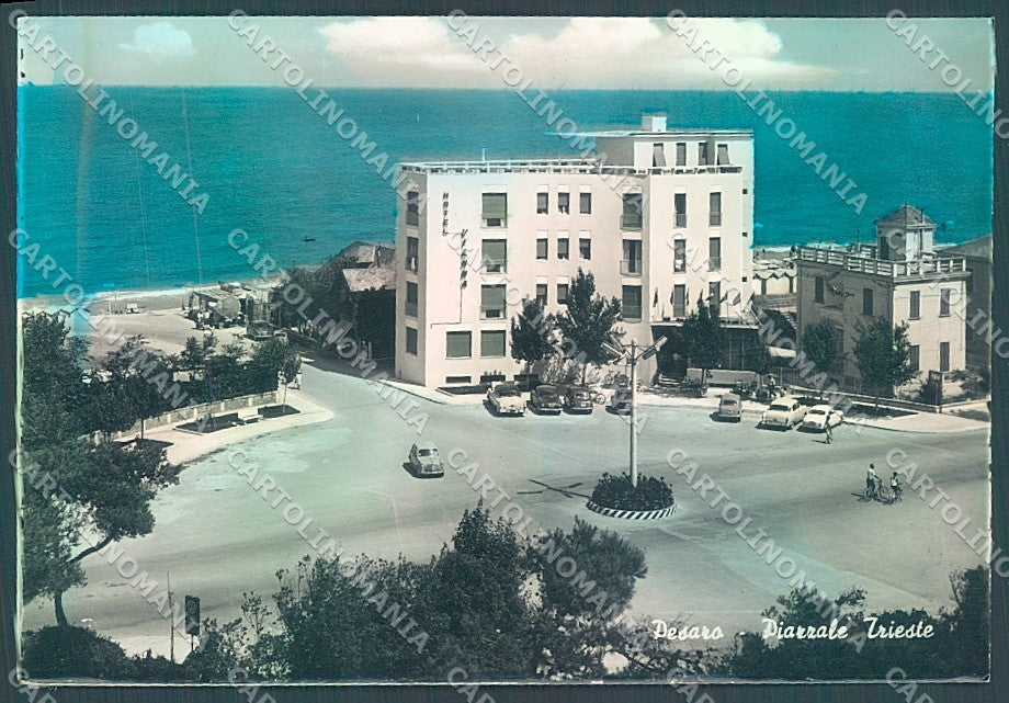 Pesaro Città Piazzale Trieste Foto FG cartolina JK5539 – fronte