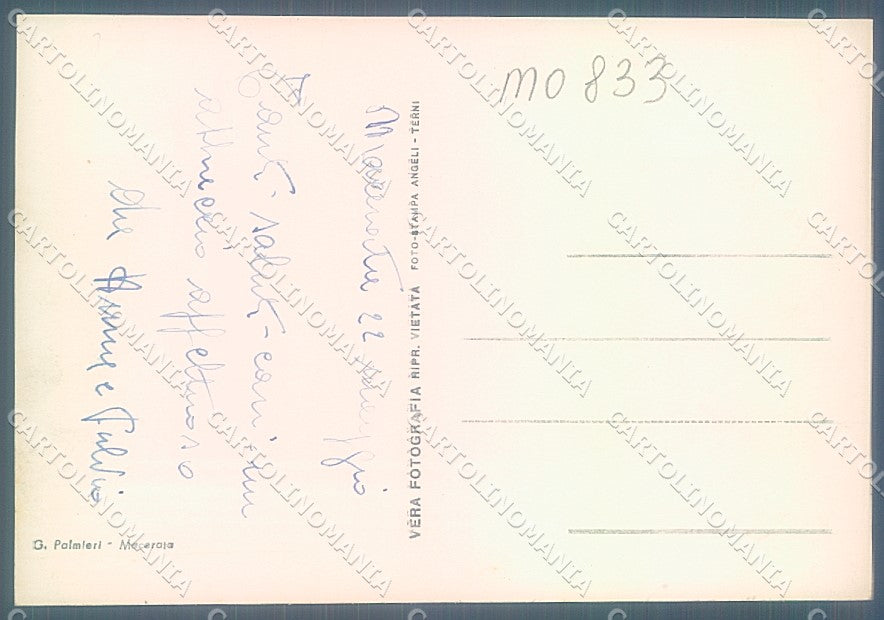 Macerata Città Piazza Nazario Sauro Foto FG cartolina JK5549 – retro