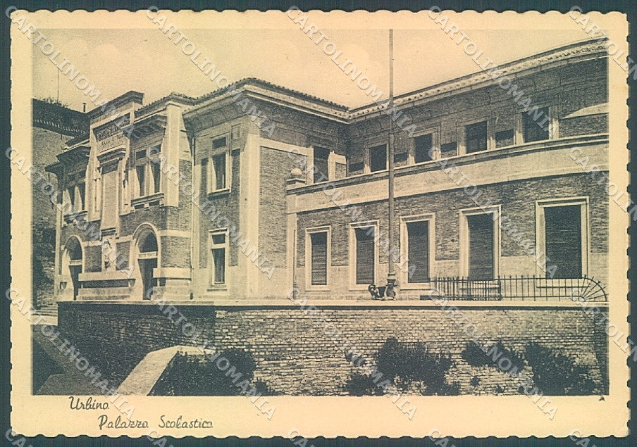 Urbino Città Palazzo Scolastico FG cartolina JK5555 – fronte