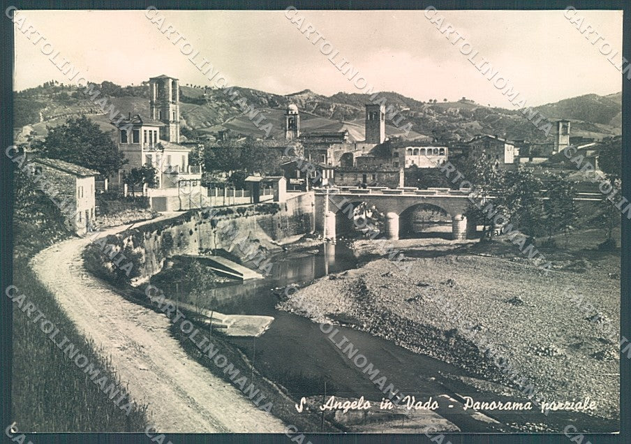 Pesaro Urbino S. Angelo Vado Foto FG cartolina JK5560 – fronte