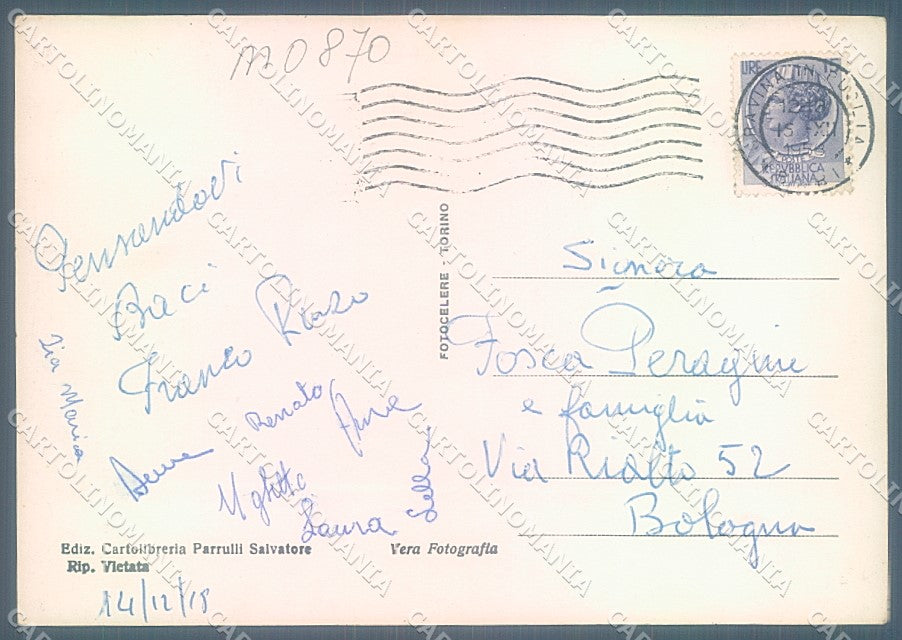 Bari Gravina Foto FG cartolina JK5566 – retro