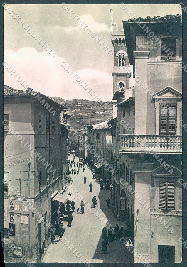 Pesaro Urbino Pergola Corso Matteotti Foto FG cartolina JK5568 – fronte