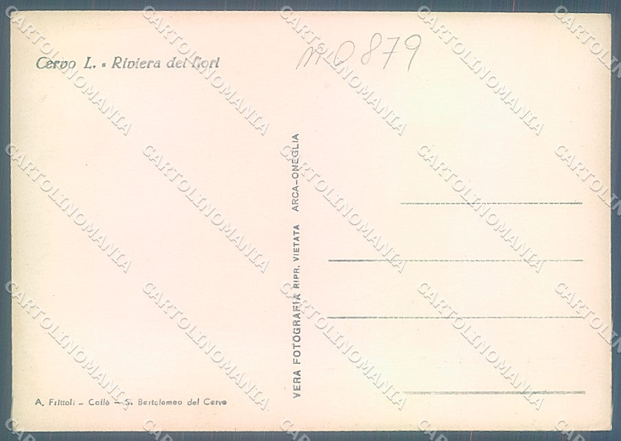 Imperia Cervo Ligure Via Aurelia Foto FG cartolina JK5571 – retro