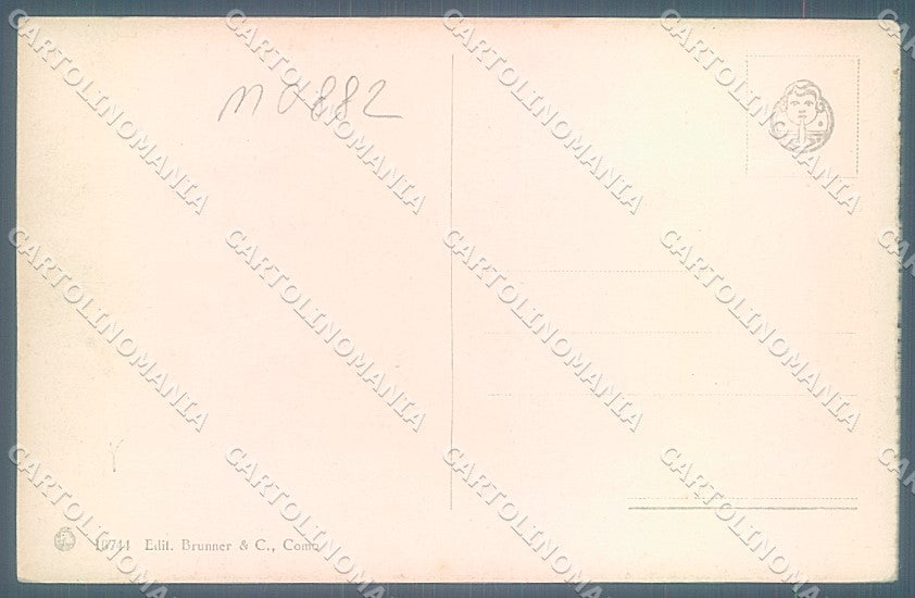 Imperia Ospedaletti Brunner 16744 cartolina JK5573 – retro