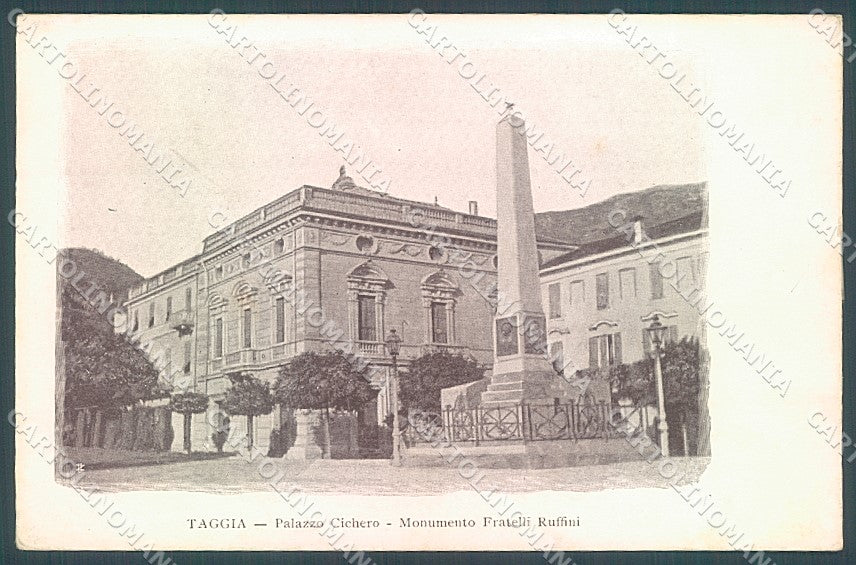 Imperia Arma di Taggia Palazzo Cichero cartolina JK5576 – fronte