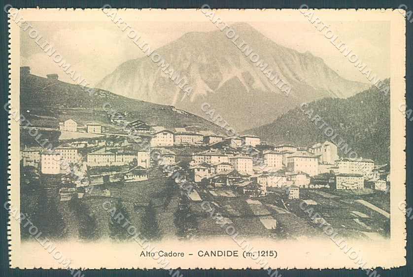 Belluno Alto Cadore Candide cartolina JK5584 – fronte