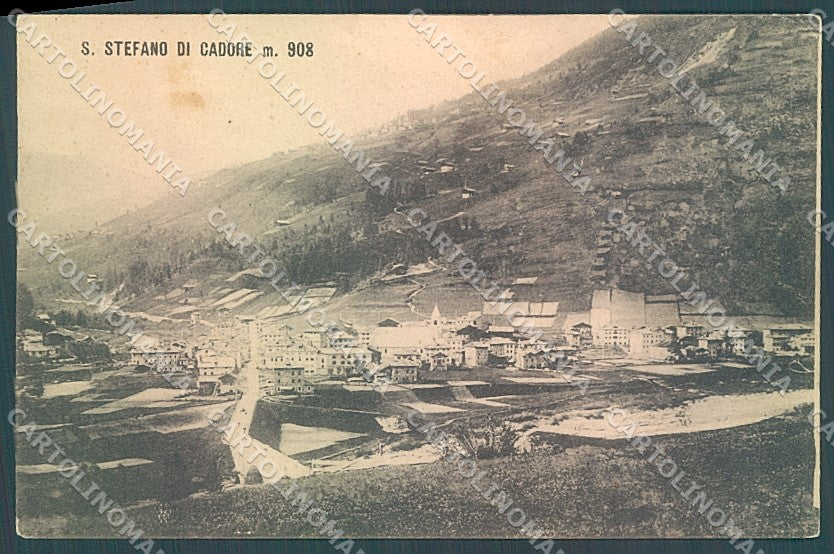 Belluno San Stefano di Cadore cartolina JK5587 – fronte