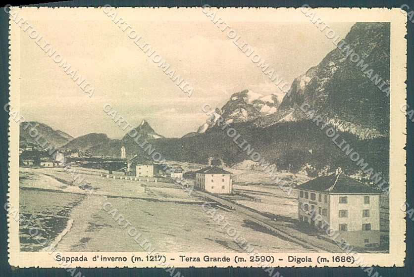 Belluno Sappada cartolina JK5588 – fronte