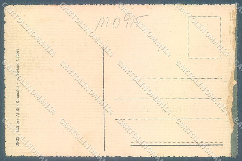 Belluno Sappada cartolina JK5588 – retro