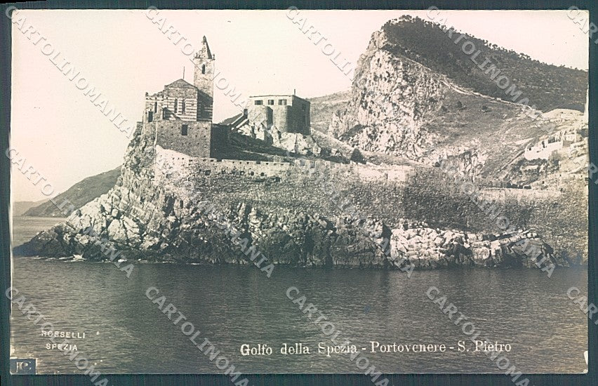 La Spezia Portovenere Golfo San Pietro Foto cartolina JK5625 – fronte