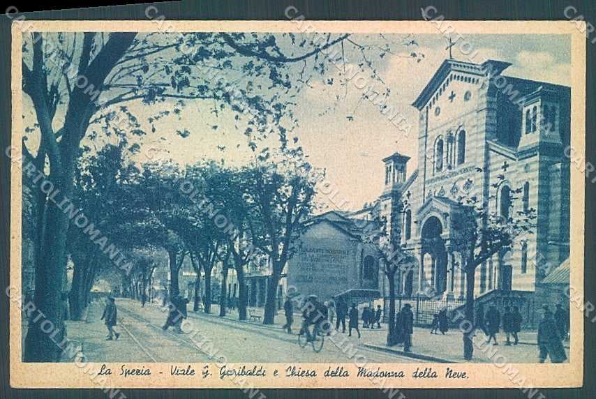 La Spezia Città Chiesa della Madonna della Neve cartolina JK5628 – fronte