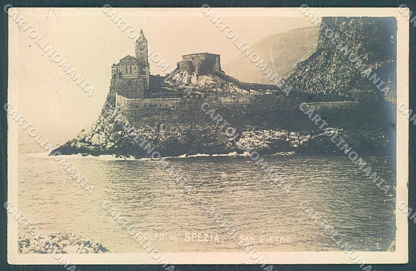 La Spezia Portovenere Chiesa San Pietro Foto cartolina JK5636 – fronte