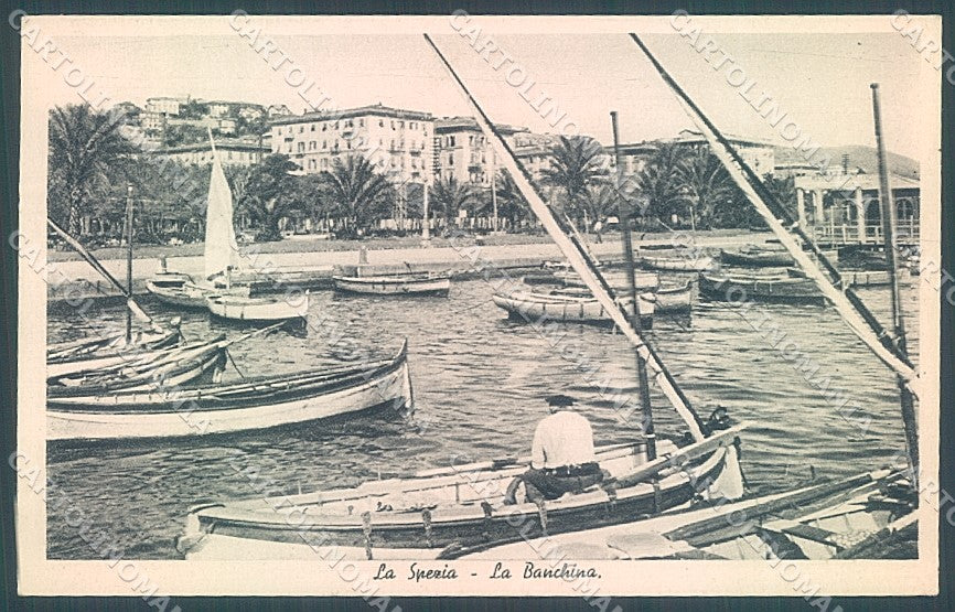 La Spezia Città Banchina cartolina JK5637 – fronte