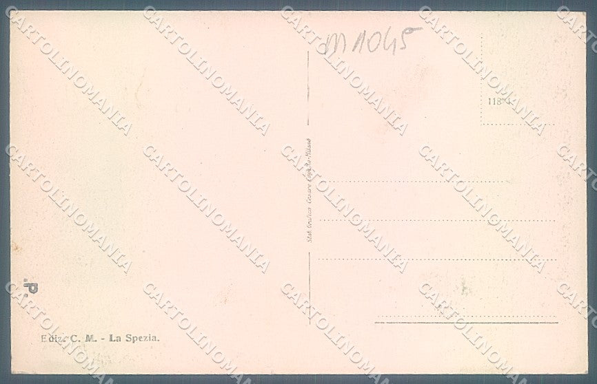 La Spezia Città Banchina cartolina JK5637 – retro