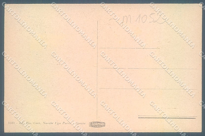 La Spezia Lerici Spiaggia cartolina JK5640 – retro