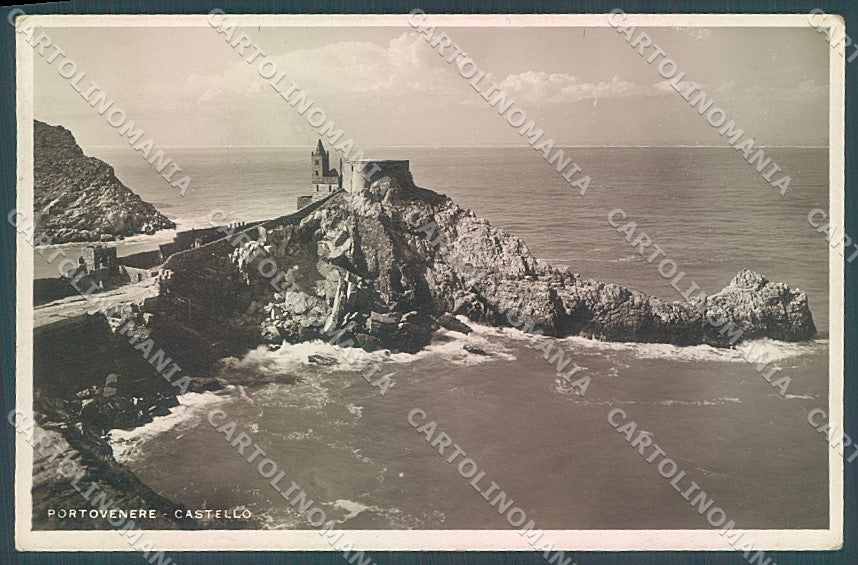 La Spezia Portovenere Castello Foto cartolina JK5642 – fronte