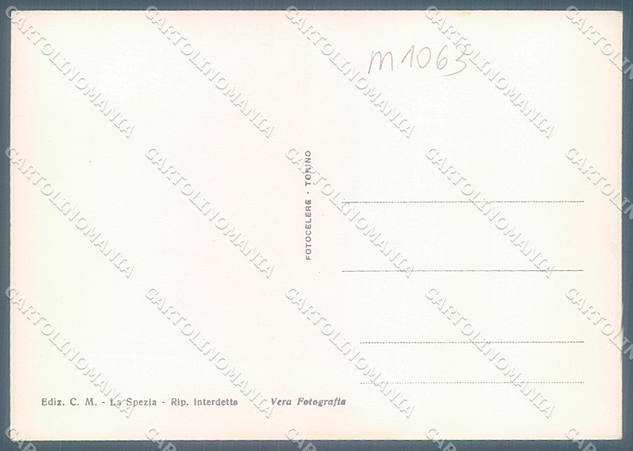 La Spezia Portovenere Chiesa San Pietro Foto FG cartolina JK5646 – retro