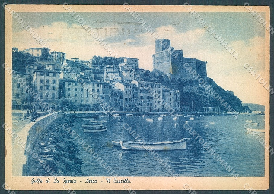 La Spezia Lerici Castello FG cartolina JK5652 – fronte