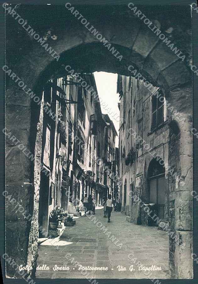 La Spezia Portovenere Via Capellini Foto FG cartolina JK5653 – fronte
