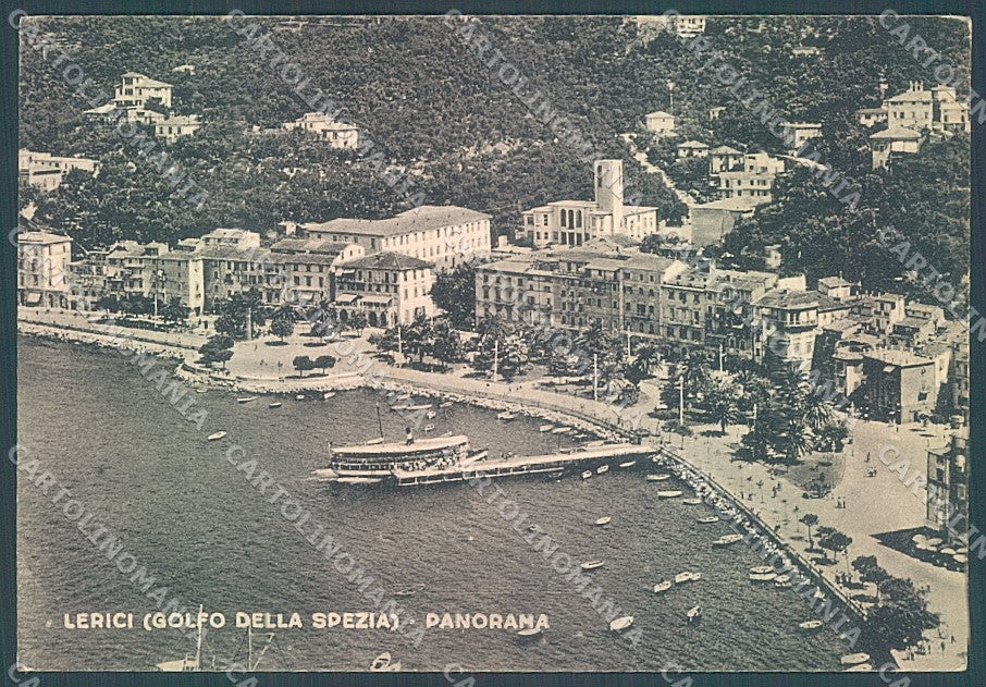 La Spezia Lerici PIEGA FG cartolina JK5654 – fronte