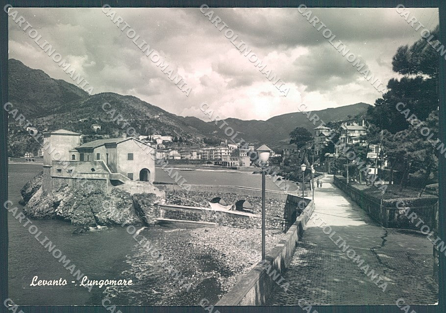 La Spezia Levanto Lungomare Foto FG cartolina JK5656 – fronte