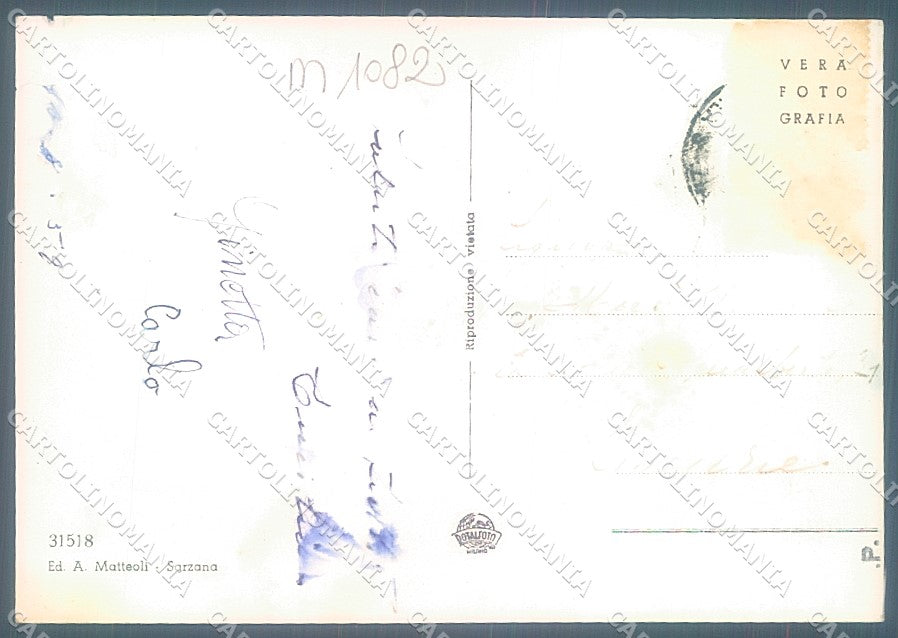 La Spezia Sarzana Foto FG cartolina JK5657 – retro