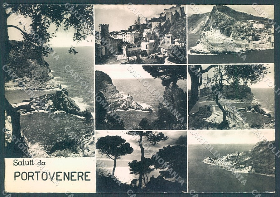 La Spezia Portovenere saluti da Foto FG cartolina JK5660 – fronte