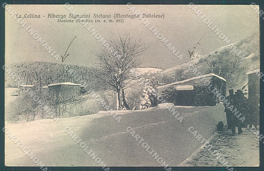 Pistoia Collina Albergo cartolina JK5683 – fronte