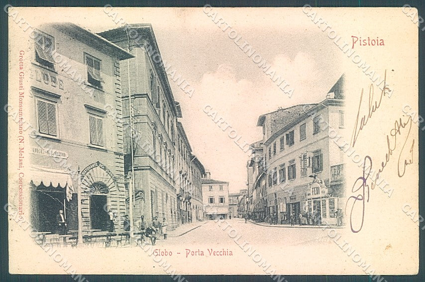 Pistoia Città Globo Porta Vecchia cartolina JK5686 – fronte