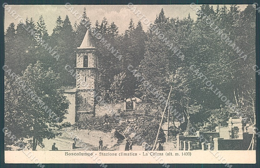 Pistoia Abetone Boscolungo Chiesa cartolina JK5688 – fronte