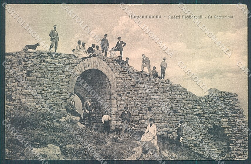 Pistoia Monsummano Ruderi Medioevali cartolina JK5698 – fronte