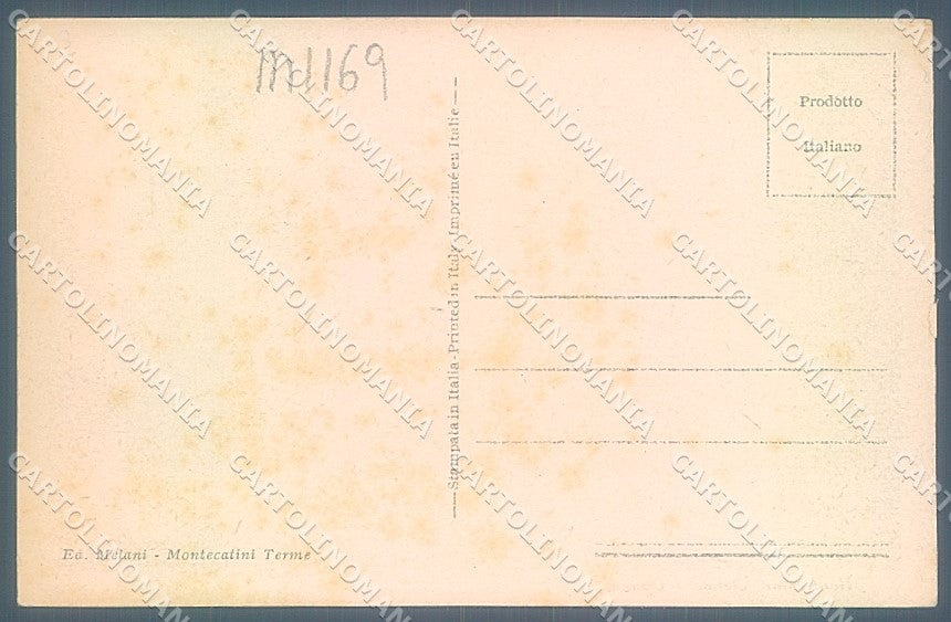Pistoia Montecatini Terme Tennis cartolina JK5700 – retro