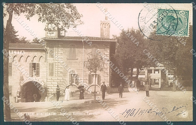 Pistoia Montecatini Terme NPG 11 Foto cartolina JK5701 – fronte