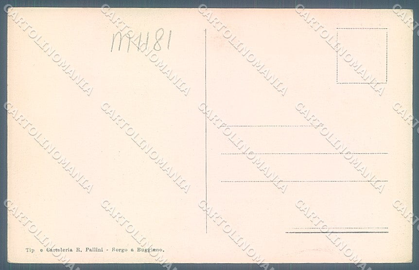 Pistoia Massa Valdinievole saluti da cartolina JK5707 – retro