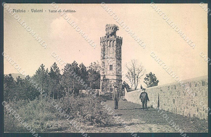 Pistoia Vaioni Torre di Catilina cartolina JK5708 – fronte
