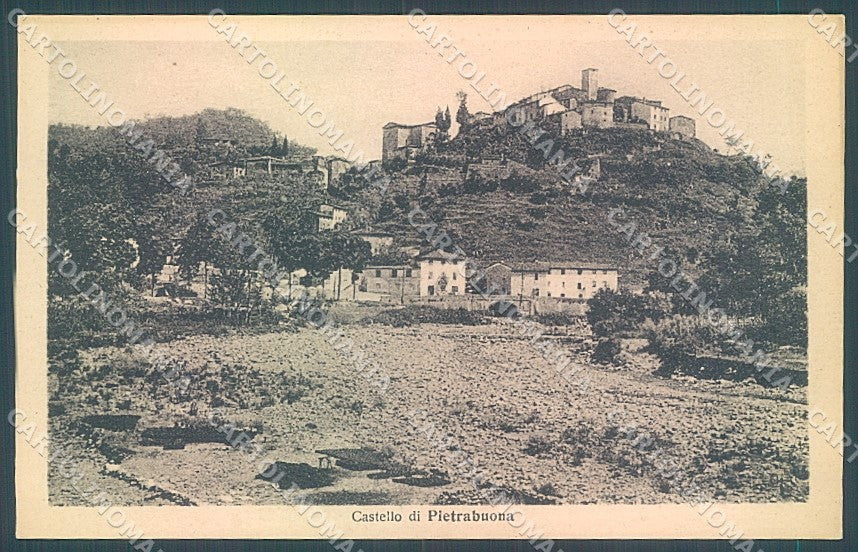 Pistoia Pescia Pietrabuona Castello cartolina JK5711 – fronte