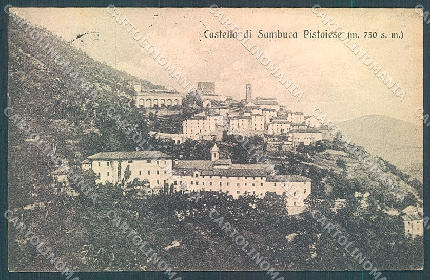 Pistoia Sambuca Pistoiese Castello cartolina JK5717 – fronte