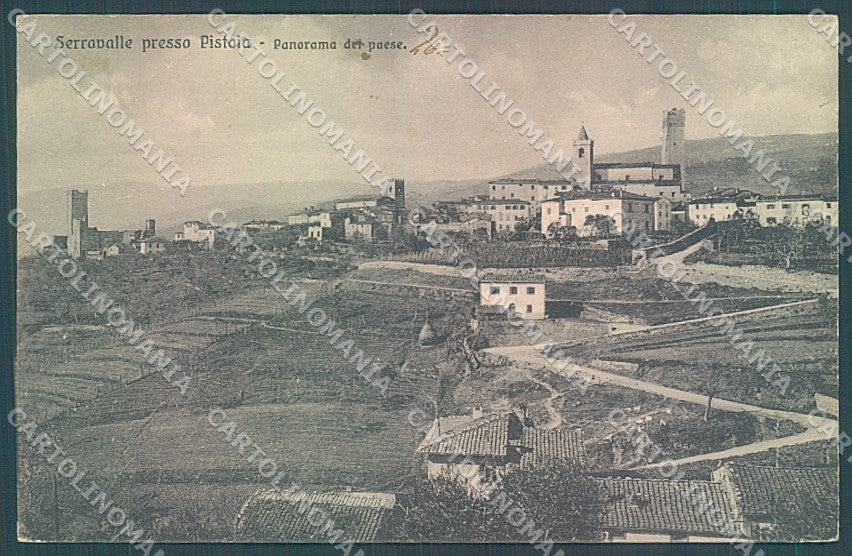 Pistoia Serravalle cartolina JK5718 – fronte
