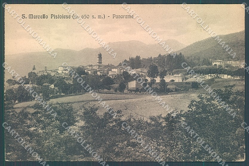 Pistoia San Marcello Pistoiese cartolina JK5720 – fronte