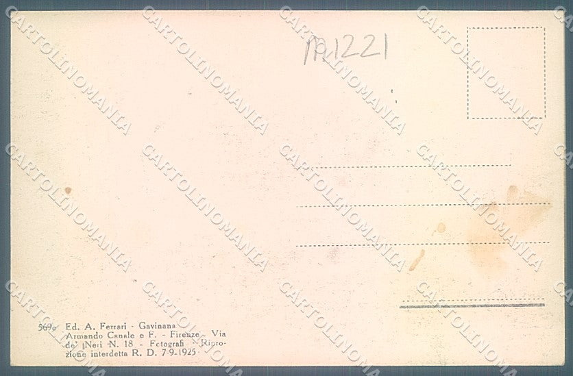 Pistoia Gavinana cartolina JK5725 – retro